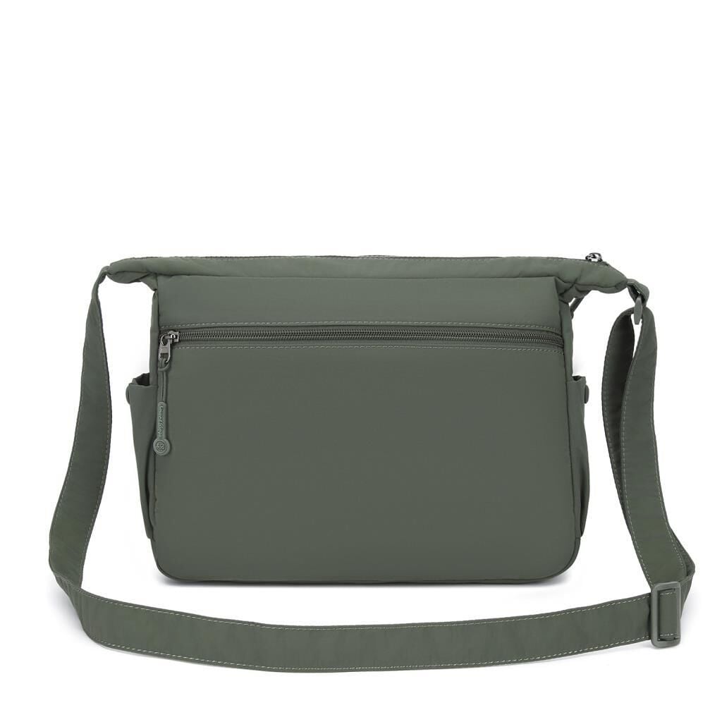 Smart Bags Mikro Poly Kumaş Postacı Kadın Çantası 3146 Haki