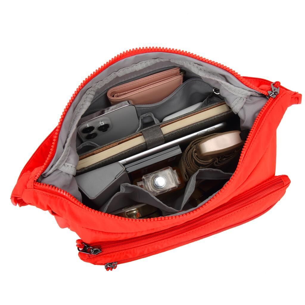 Smart Bags Mikro Poly Kumaş Postacı Kadın Çantası 3146 A.Kahve