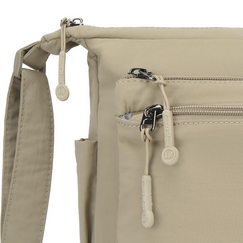 Smart Bags Mikro Poly Kumaş Postacı Kadın Çantası 3146 Vizon