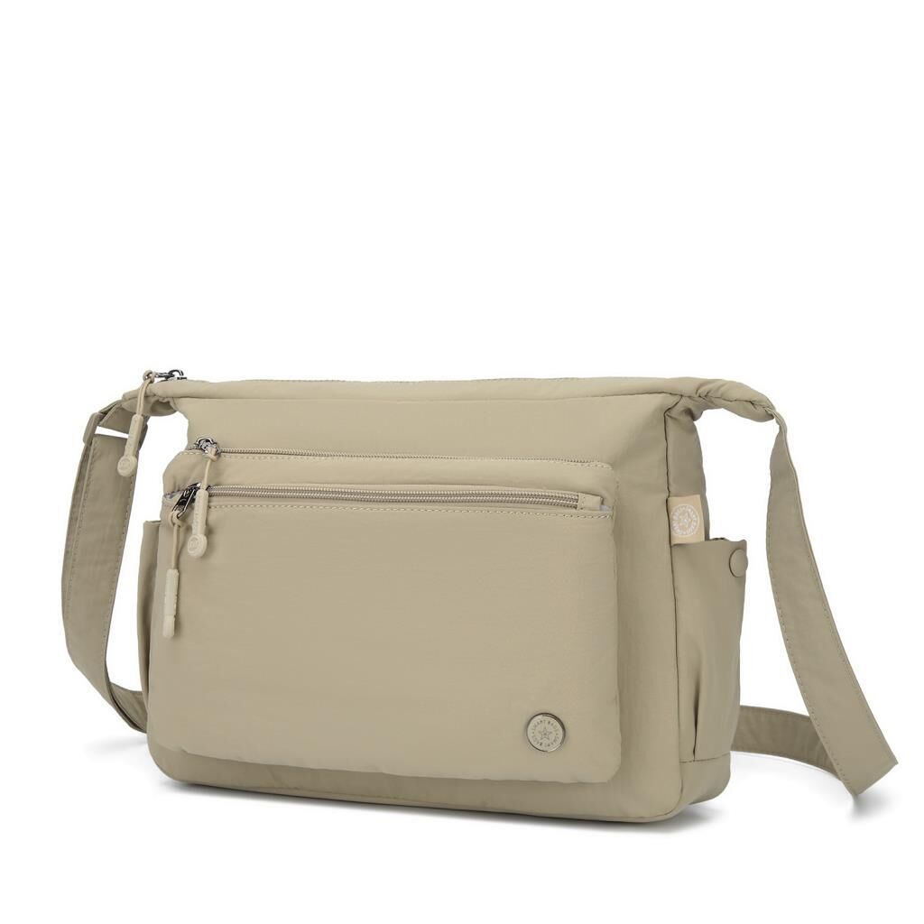 Smart Bags Mikro Poly Kumaş Postacı Kadın Çantası 3146 Vizon