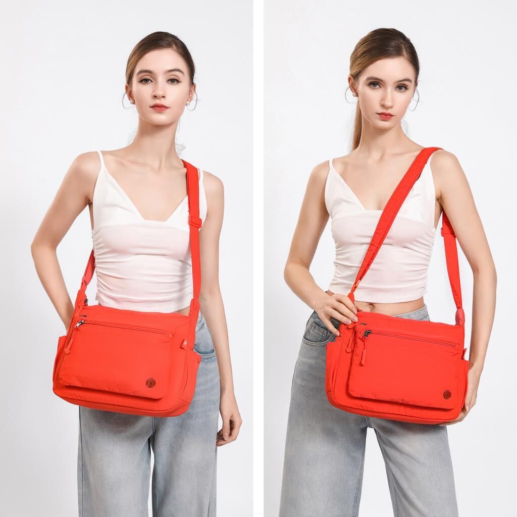 Smart Bags Mikro Poly Kumaş Postacı Kadın Çantası 3146 Orange