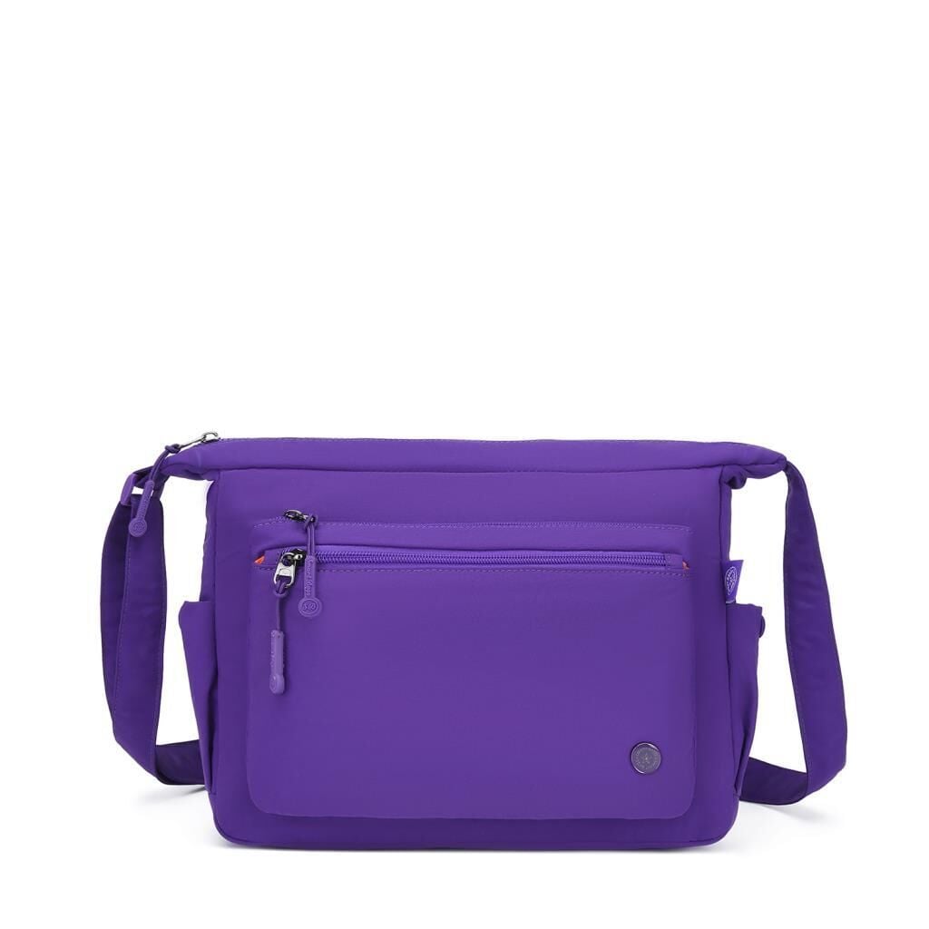 Smart Bags Mikro Poly Kumaş Postacı Kadın Çantası 3146 Mor