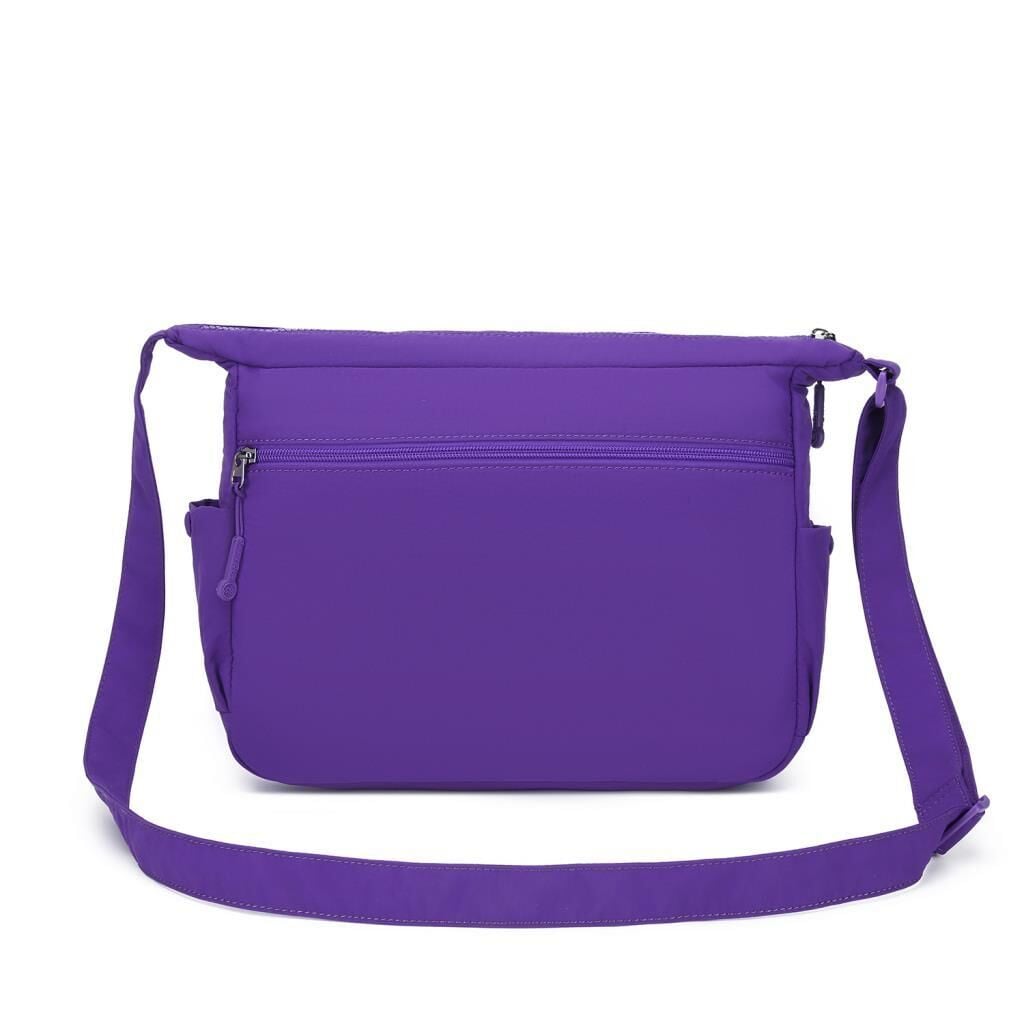 Smart Bags Mikro Poly Kumaş Postacı Kadın Çantası 3146 Mor