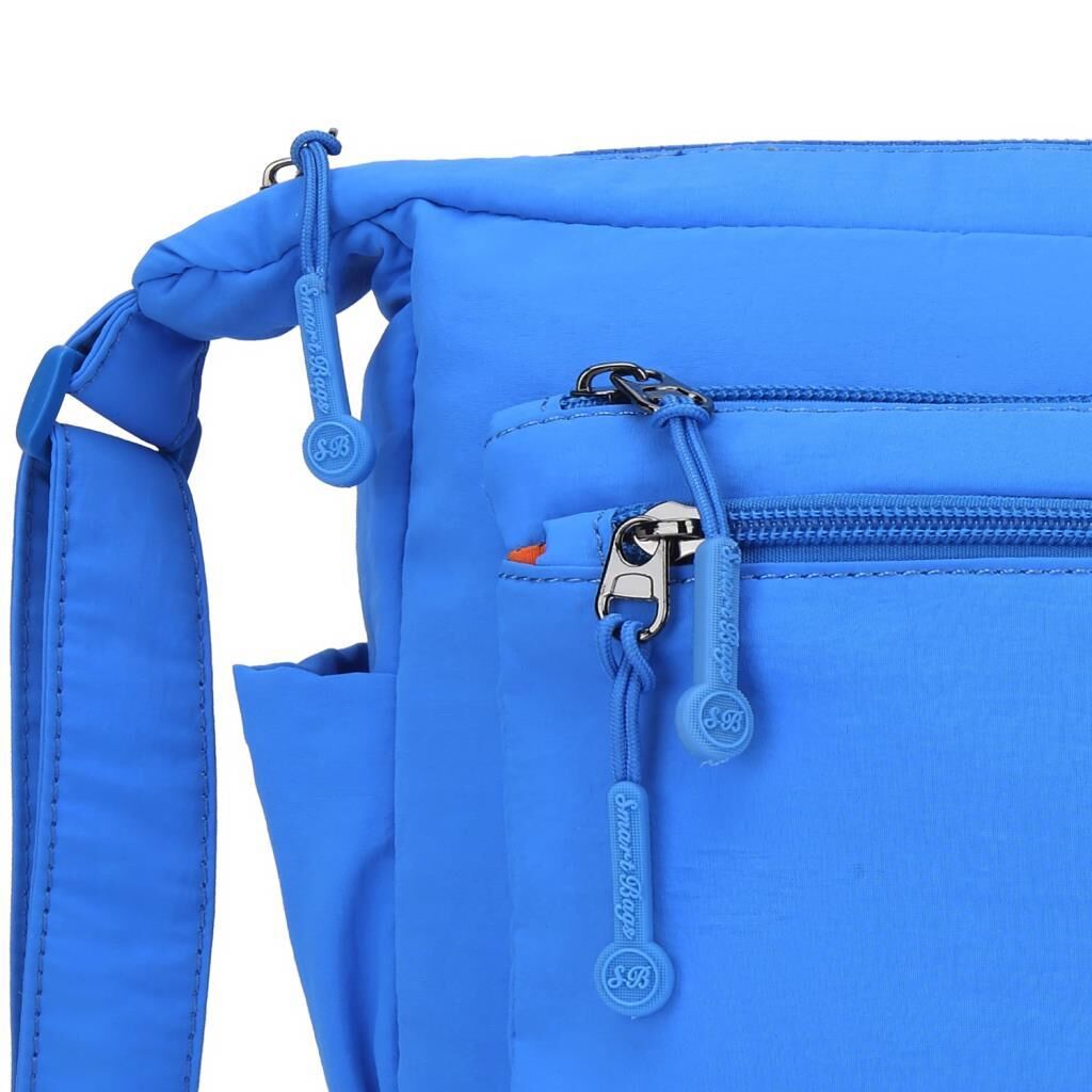 Smart Bags Mikro Poly Kumaş Postacı Kadın Çantası 3146 Mavi