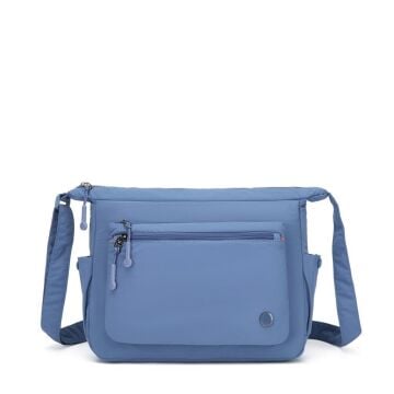 Smart Bags Mikro Poly Kumaş Postacı Kadın Çantası 3146 J.Mavi