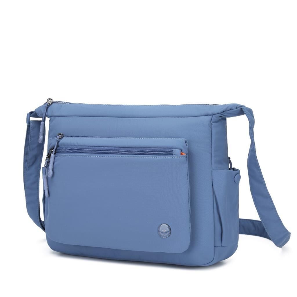 Smart Bags Mikro Poly Kumaş Postacı Kadın Çantası 3146 J.Mavi
