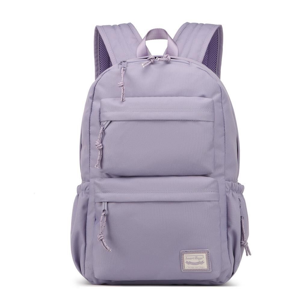 Smart Bags Sırt Çantası Okul Boyu Laptop Gözlü 3154 Eflatun