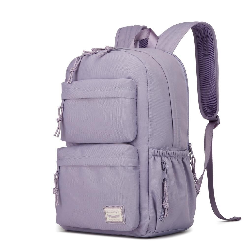 Smart Bags Sırt Çantası Okul Boyu Laptop Gözlü 3154 Eflatun