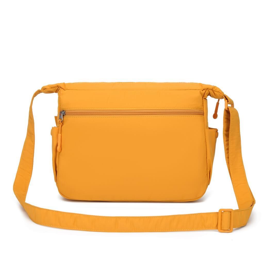 Smart Bags Mikro Poly Kumaş Postacı Kadın Çantası 3146 Hardal