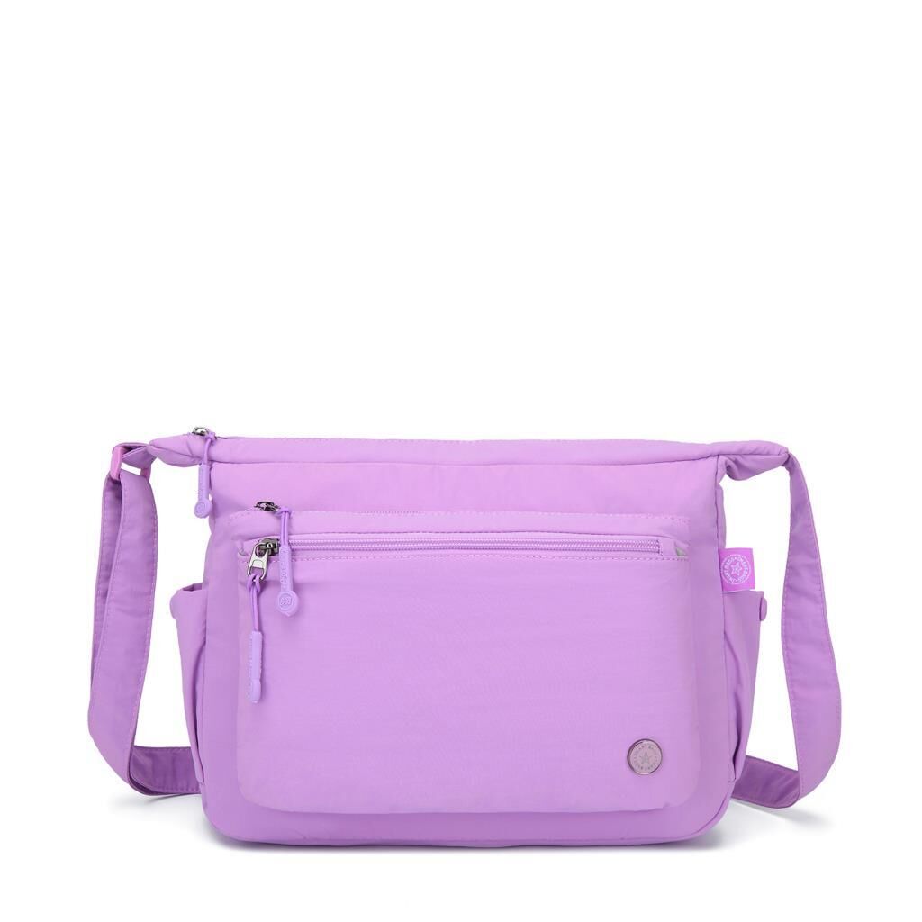 Smart Bags Mikro Poly Kumaş Postacı Kadın Çantası 3146 Lila