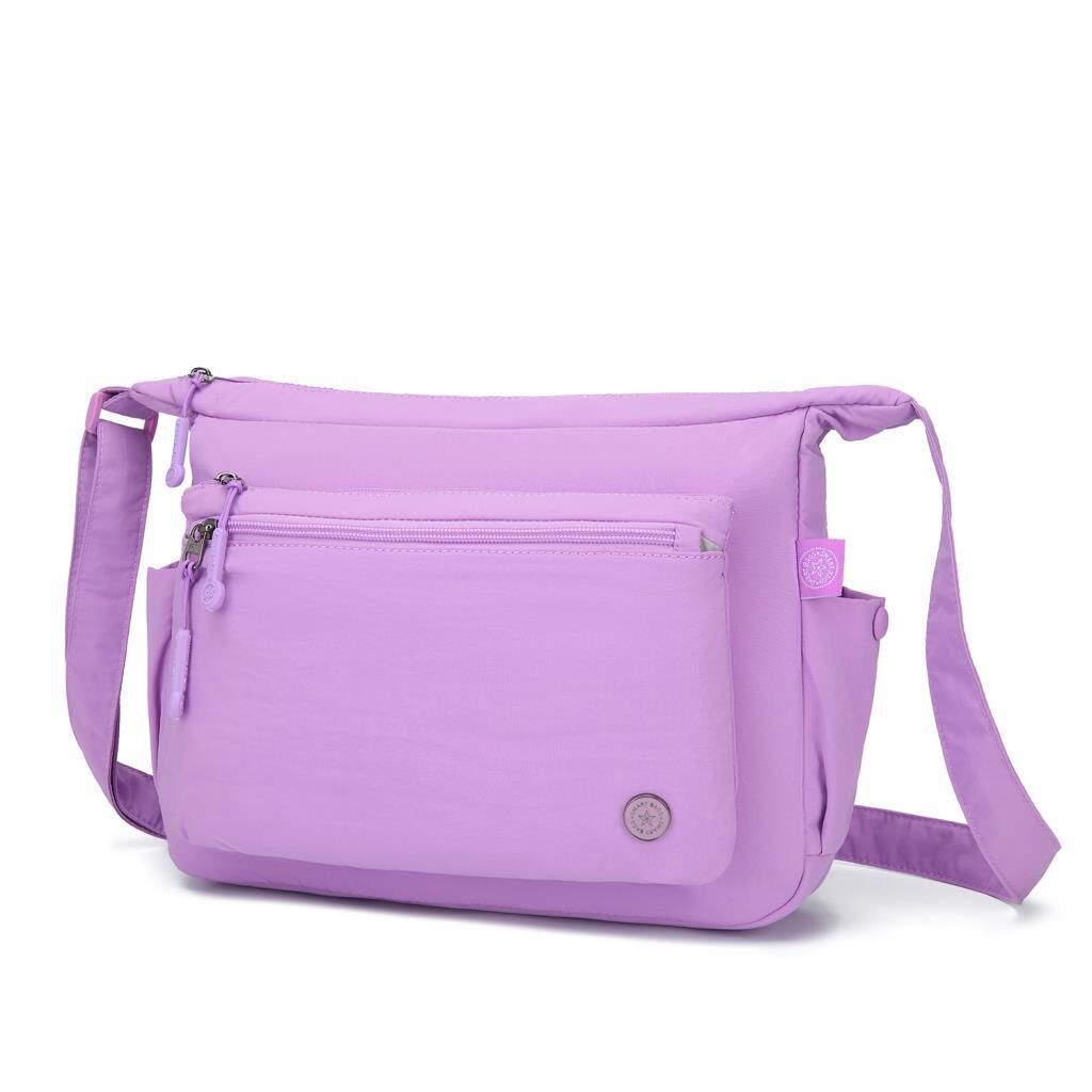 Smart Bags Mikro Poly Kumaş Postacı Kadın Çantası 3146 Lila
