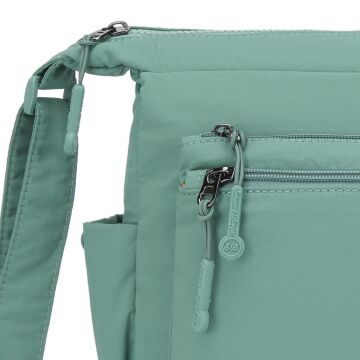Smart Bags Mikro Poly Kumaş Postacı Kadın Çantası 3146 Mint