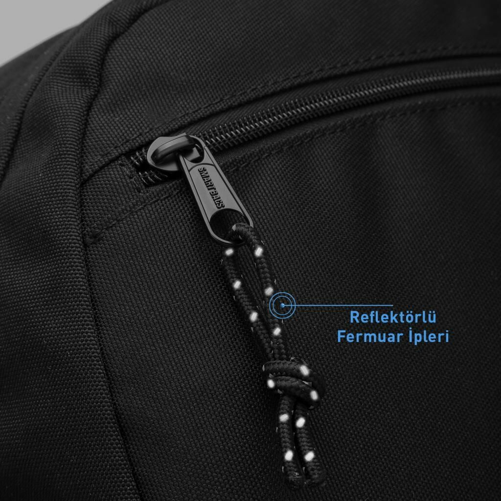 Smart Bags Sırt Çantası Okul Boyu Laptop Gözlü 3157