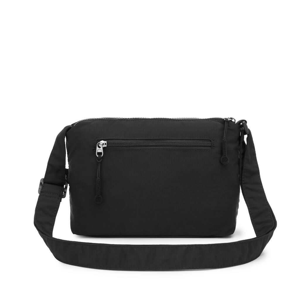 Smart Bags Mikro Poly Kumaş Postacı Kadın Çantası 3333 Siyah