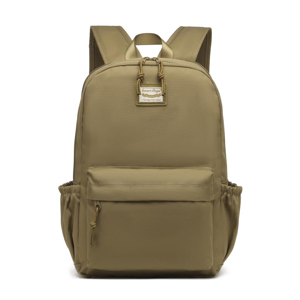 Smart Bags Sırt Çantası Okul Boyu Laptop Gözlü 3157 Camel