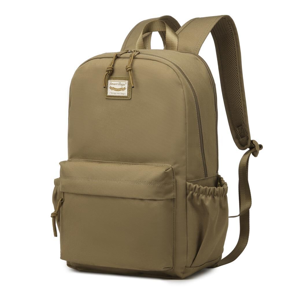 Smart Bags Sırt Çantası Okul Boyu Laptop Gözlü 3157 Camel