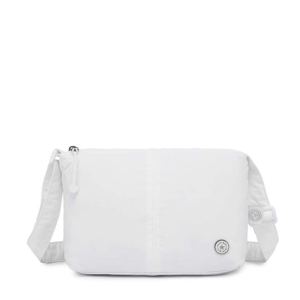 Smart Bags Mikro Poly Kumaş Postacı Kadın Çantası 3333 Beyaz