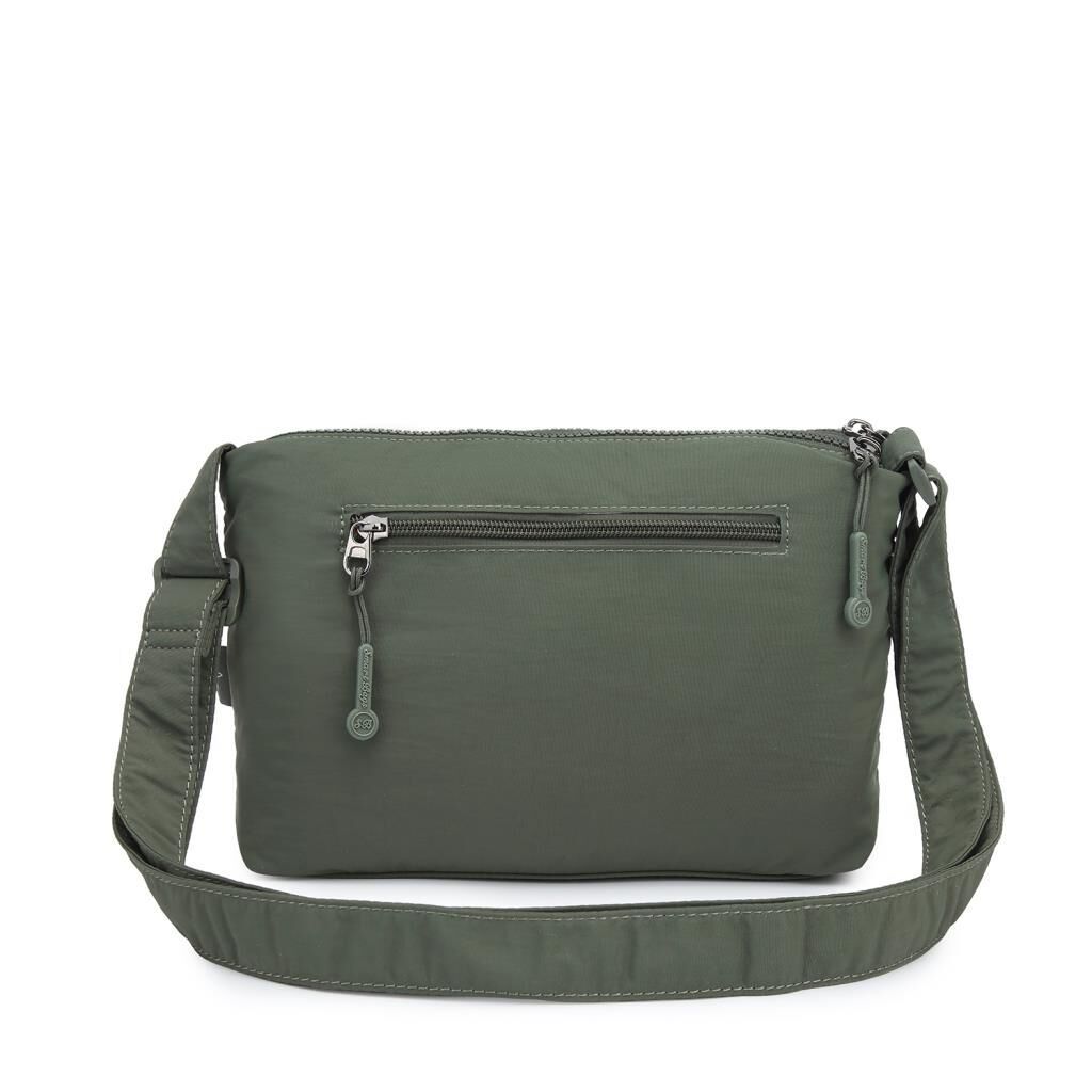 Smart Bags Mikro Poly Kumaş Postacı Kadın Çantası 3333 Haki