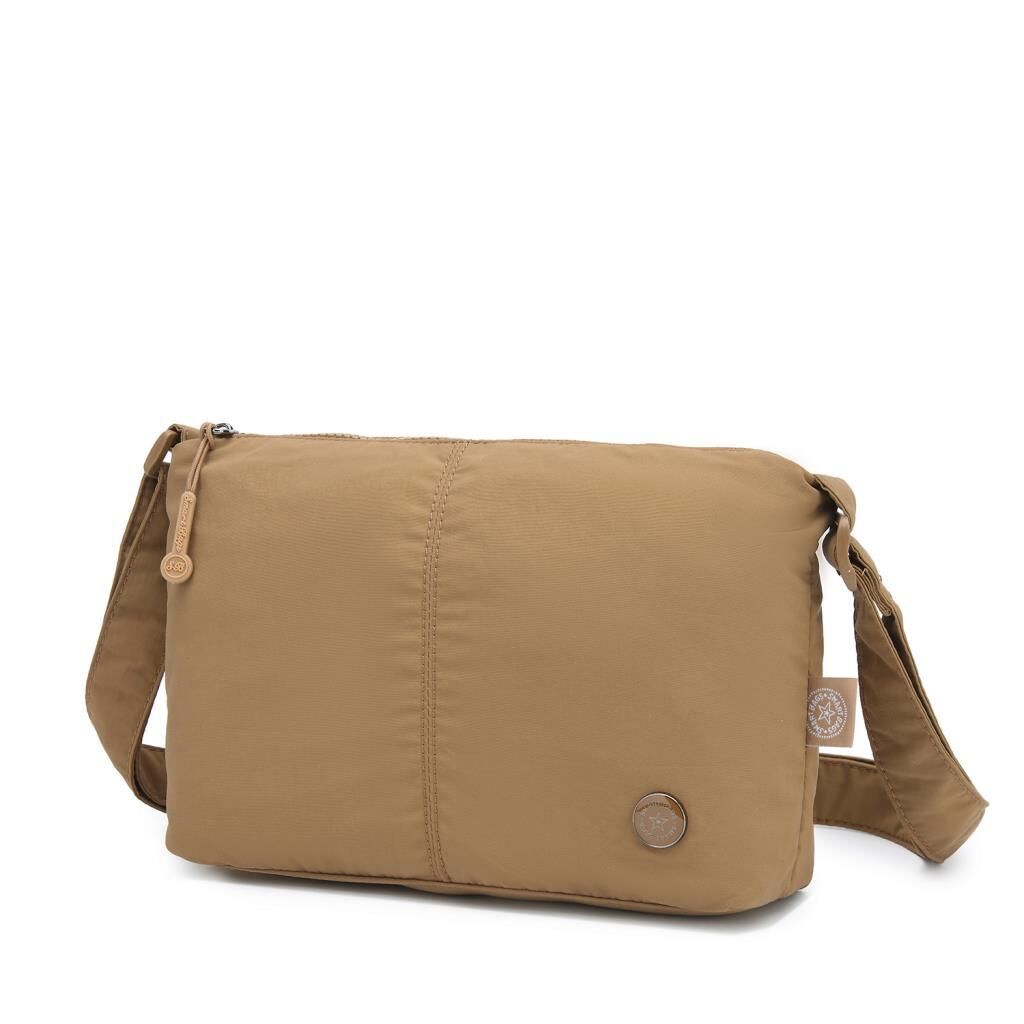 Smart Bags Mikro Poly Kumaş Postacı Kadın Çantası 3333 A.Kahve