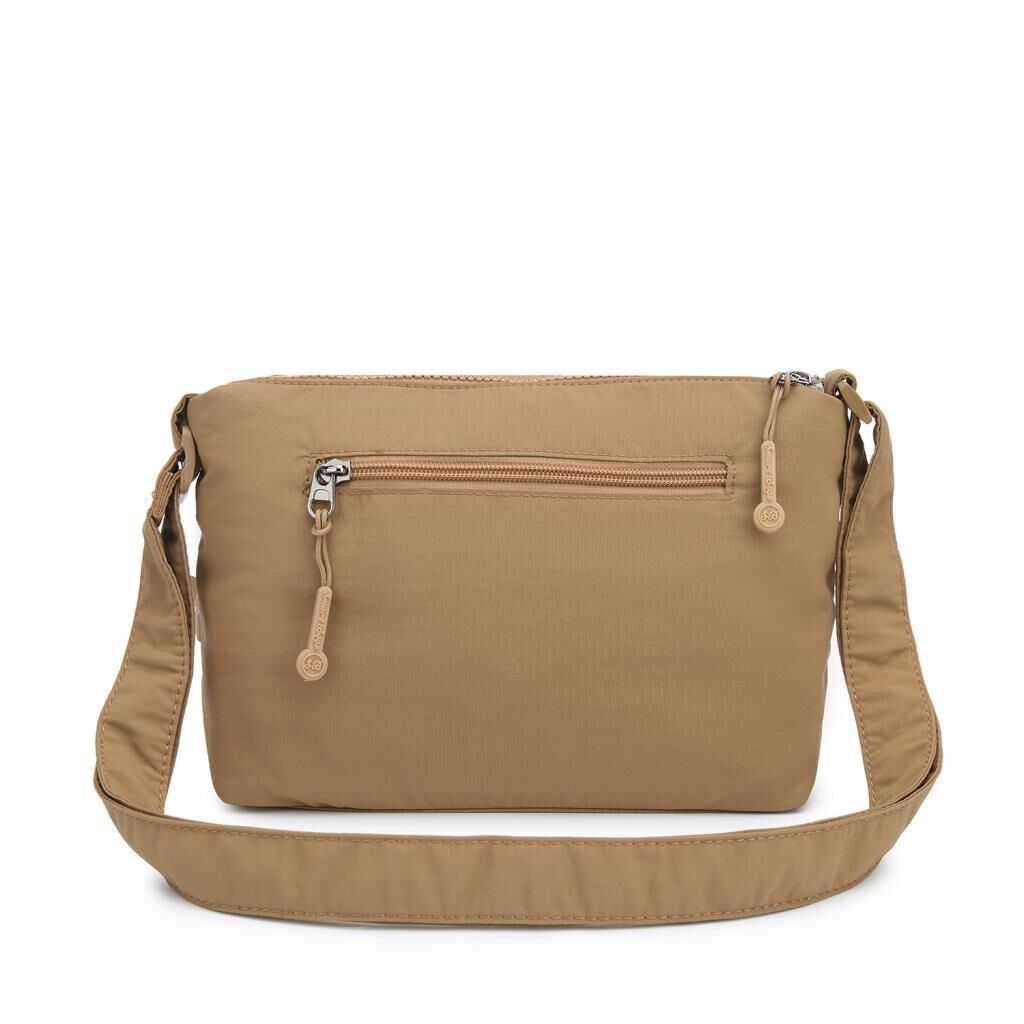 Smart Bags Mikro Poly Kumaş Postacı Kadın Çantası 3333 A.Kahve