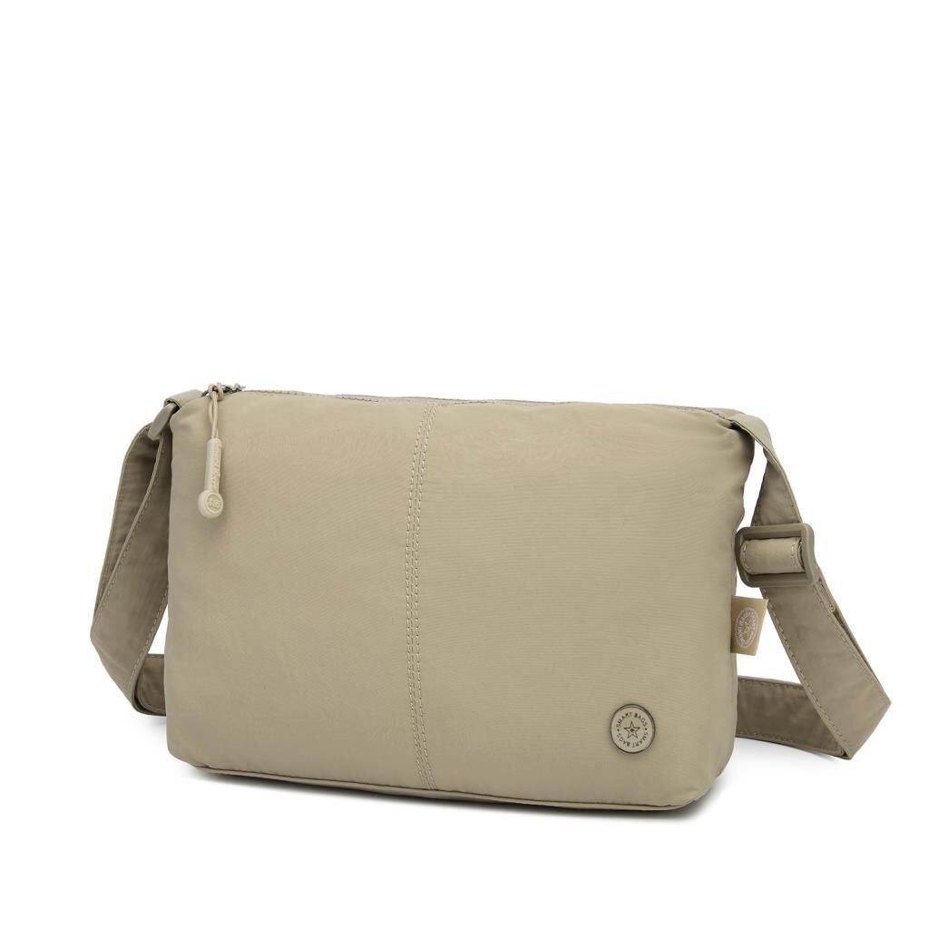 Smart Bags Mikro Poly Kumaş Postacı Kadın Çantası 3333 Vizon