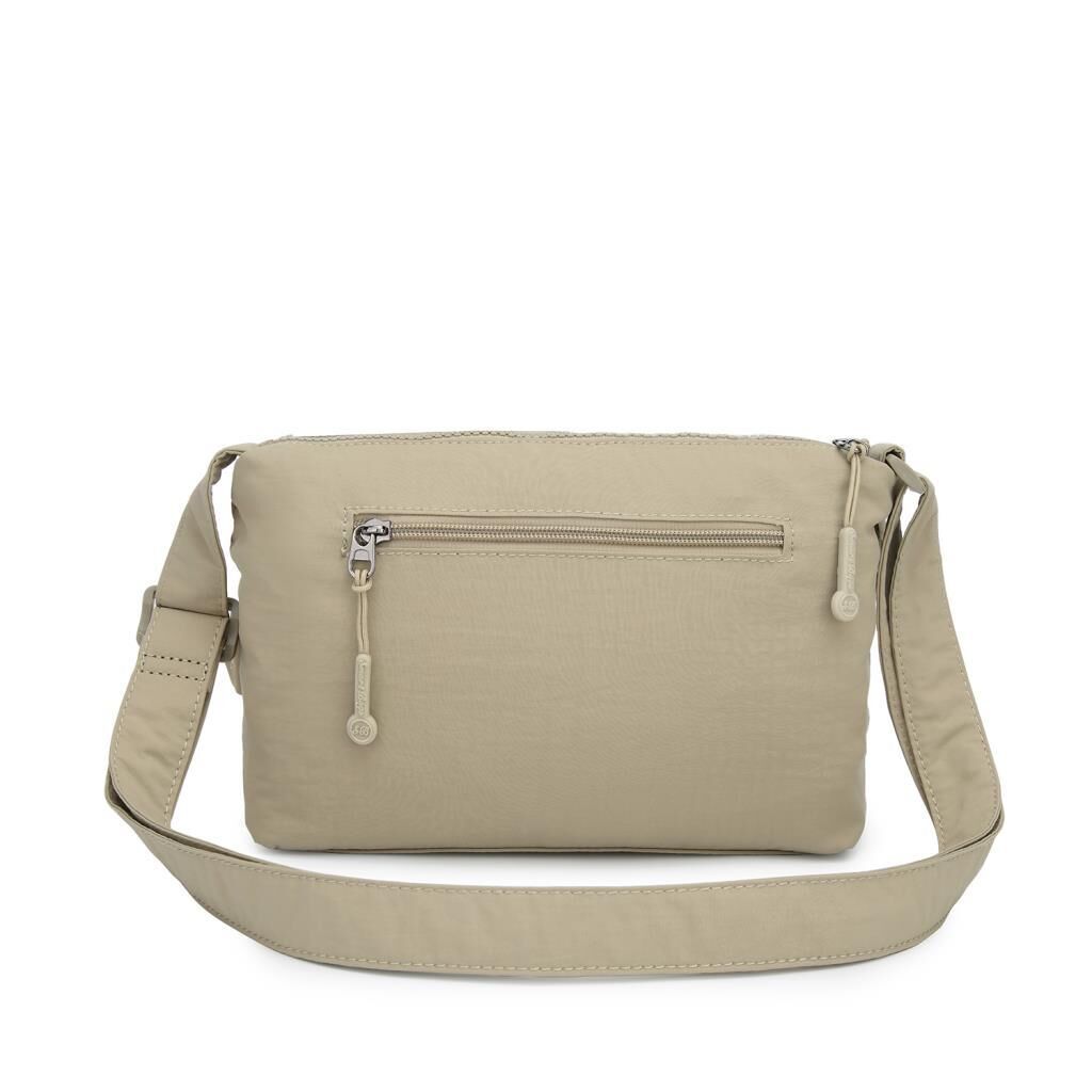 Smart Bags Mikro Poly Kumaş Postacı Kadın Çantası 3333 Vizon