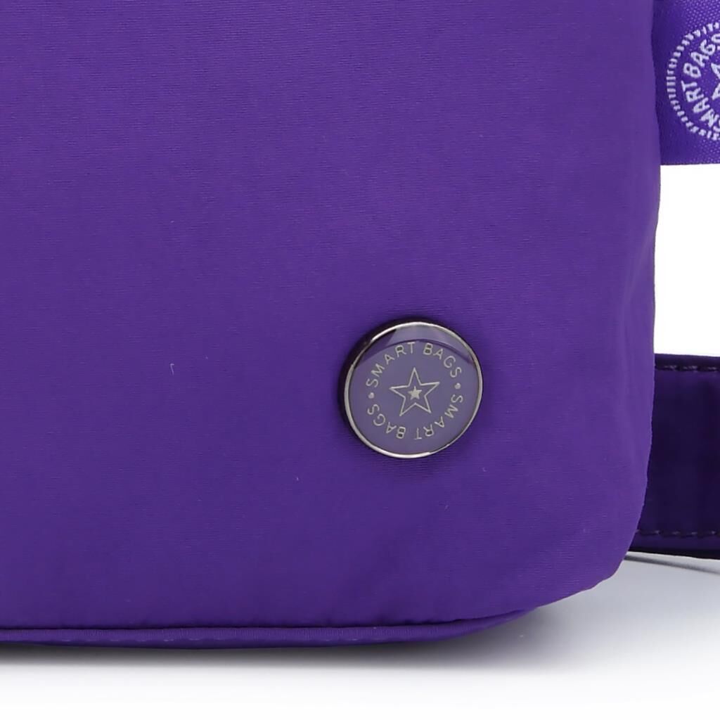 Smart Bags Mikro Poly Kumaş Postacı Kadın Çantası 3333 Mor