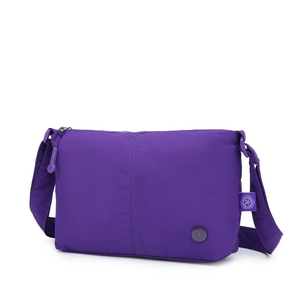 Smart Bags Mikro Poly Kumaş Postacı Kadın Çantası 3333 Mor