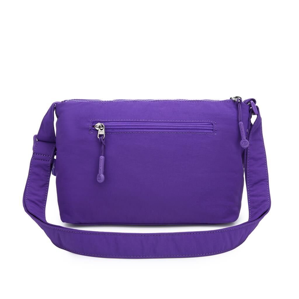 Smart Bags Mikro Poly Kumaş Postacı Kadın Çantası 3333 Mor