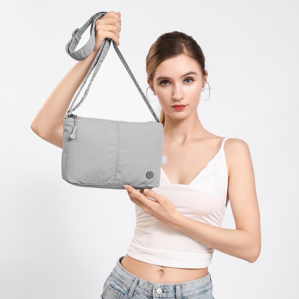 Smart Bags Mikro Poly Kumaş Postacı Kadın Çantası 3333 Mor