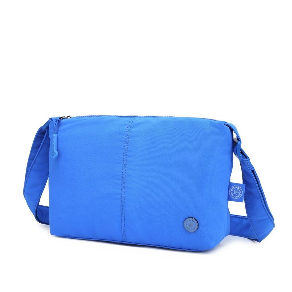 Smart Bags Mikro Poly Kumaş Postacı Kadın Çantası 3333 Mavi