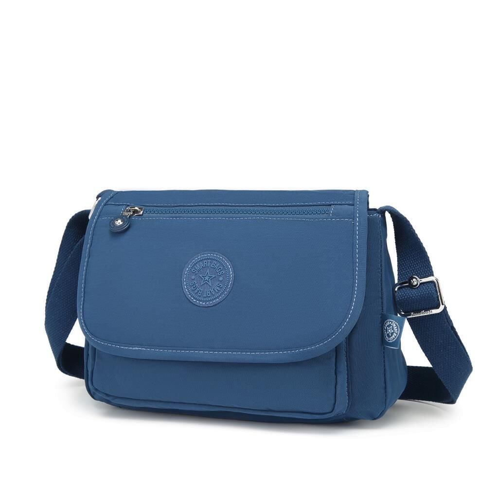 Krinkıl Kumaş Kadın Postacı Çantası Smart Bags 1148 Laci