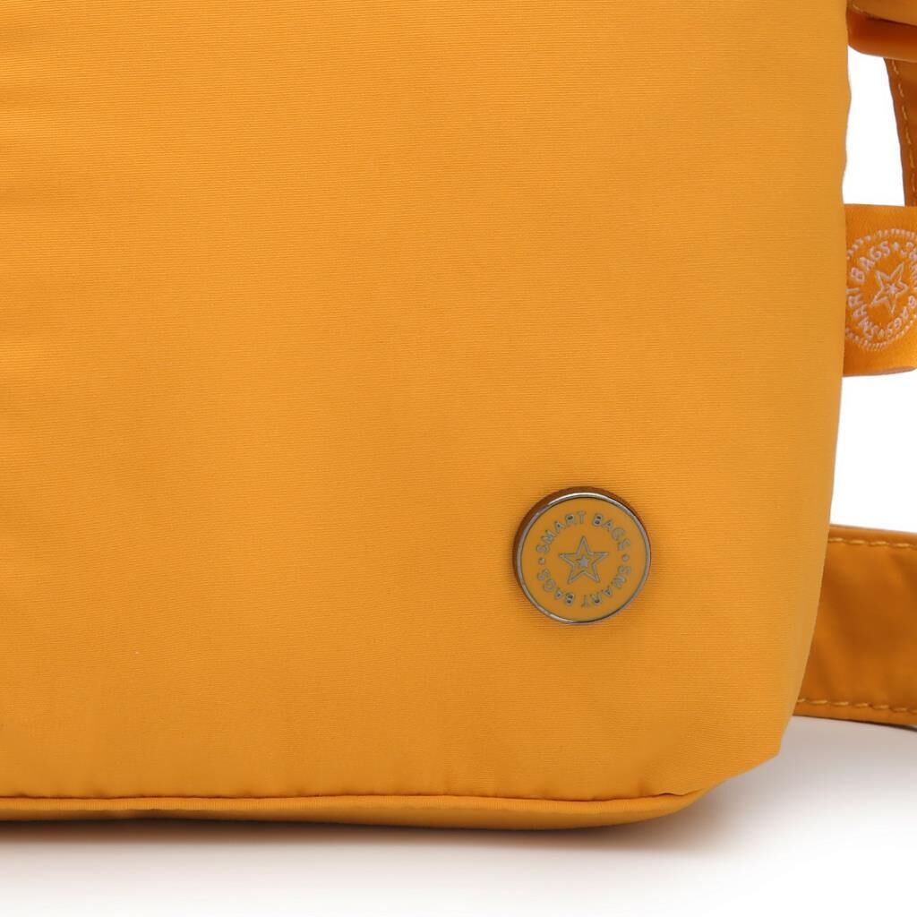 Smart Bags Mikro Poly Kumaş Postacı Kadın Çantası 3333 Hardal
