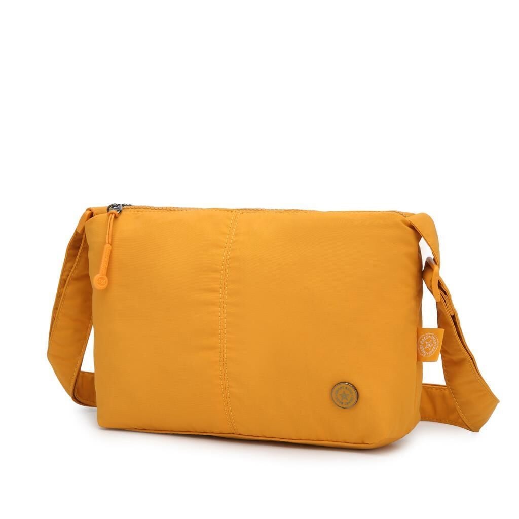Smart Bags Mikro Poly Kumaş Postacı Kadın Çantası 3333 Hardal