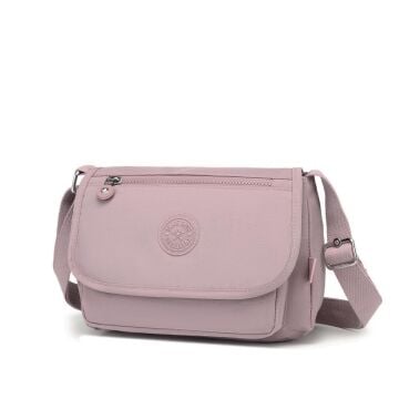 Krinkıl Kumaş Kadın Postacı Çantası Smart Bags 1148 Ten