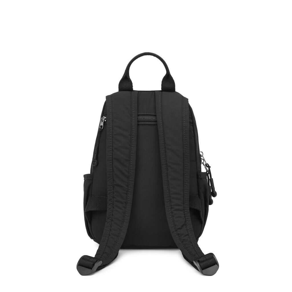 Smart Bags Mikro Poly Kumaş Küçük Boy Kadın Sırt Çantası 3334 Siyah