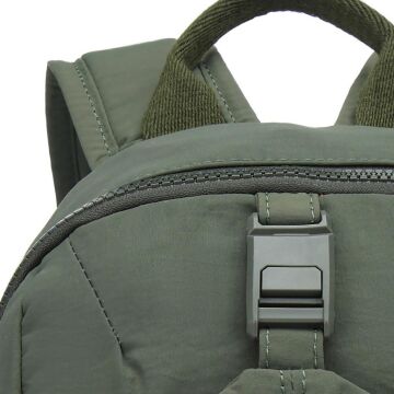 Smart Bags Mikro Poly Kumaş Küçük Boy Kadın Sırt Çantası 3334 Haki