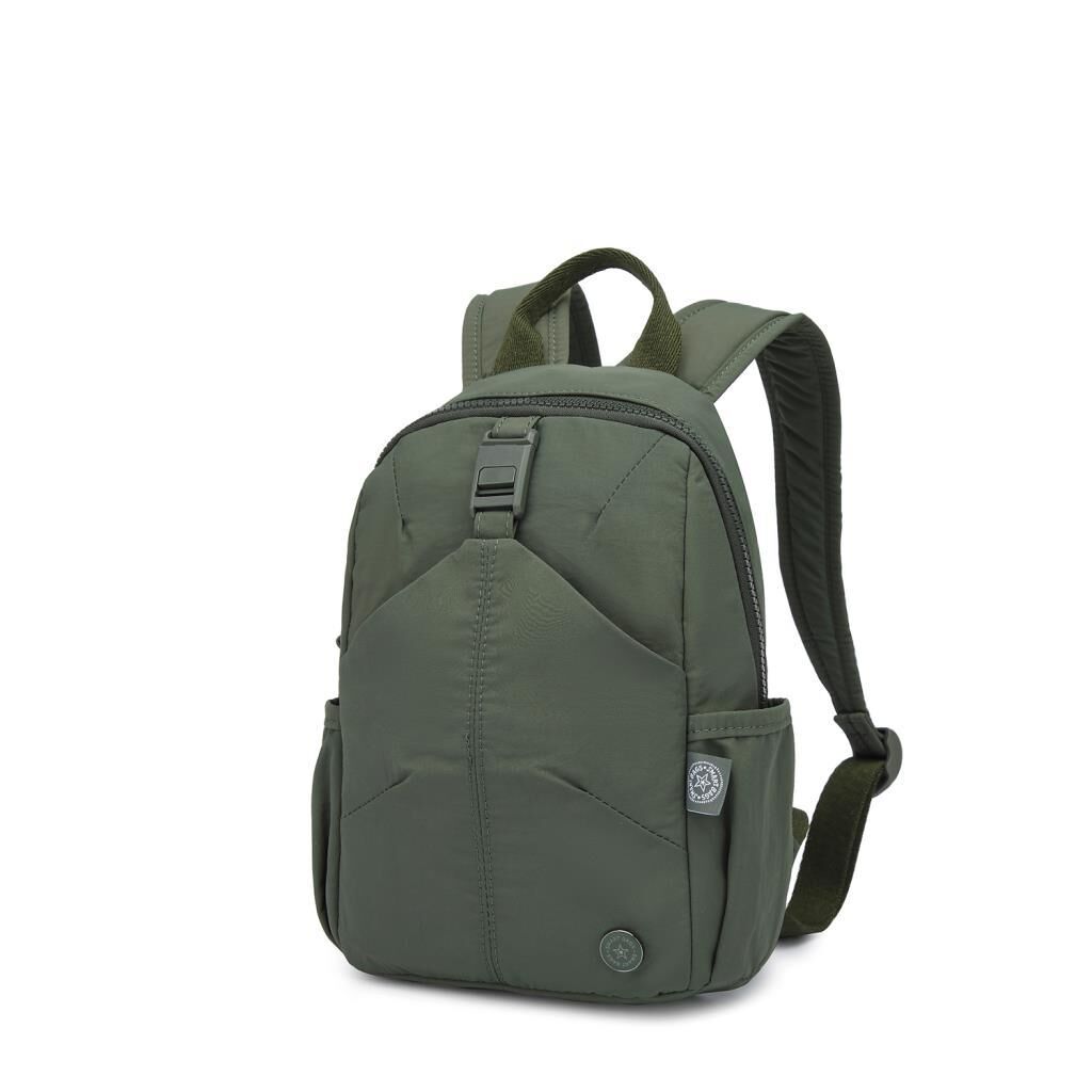 Smart Bags Mikro Poly Kumaş Küçük Boy Kadın Sırt Çantası 3334 Haki