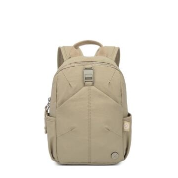 Smart Bags Mikro Poly Kumaş Küçük Boy Kadın Sırt Çantası 3334 Vizon