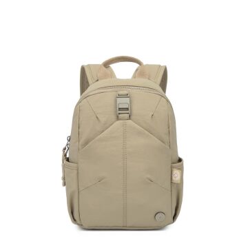 Smart Bags Mikro Poly Kumaş Küçük Boy Kadın Sırt Çantası 3334 Vizon