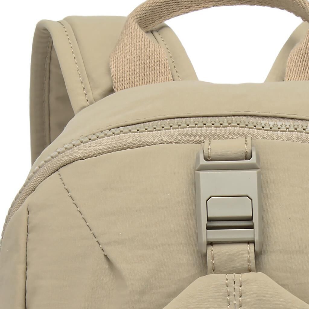 Smart Bags Mikro Poly Kumaş Küçük Boy Kadın Sırt Çantası 3334 Vizon
