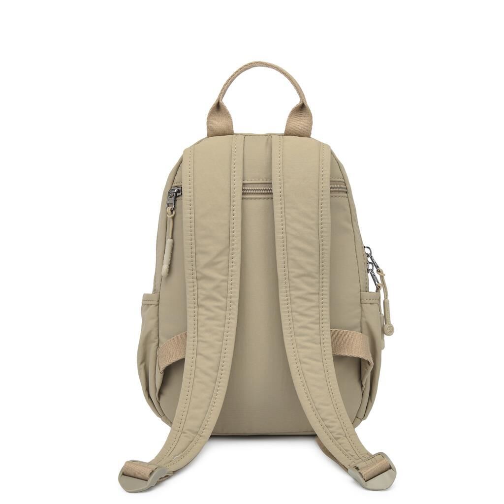 Smart Bags Mikro Poly Kumaş Küçük Boy Kadın Sırt Çantası 3334 Vizon