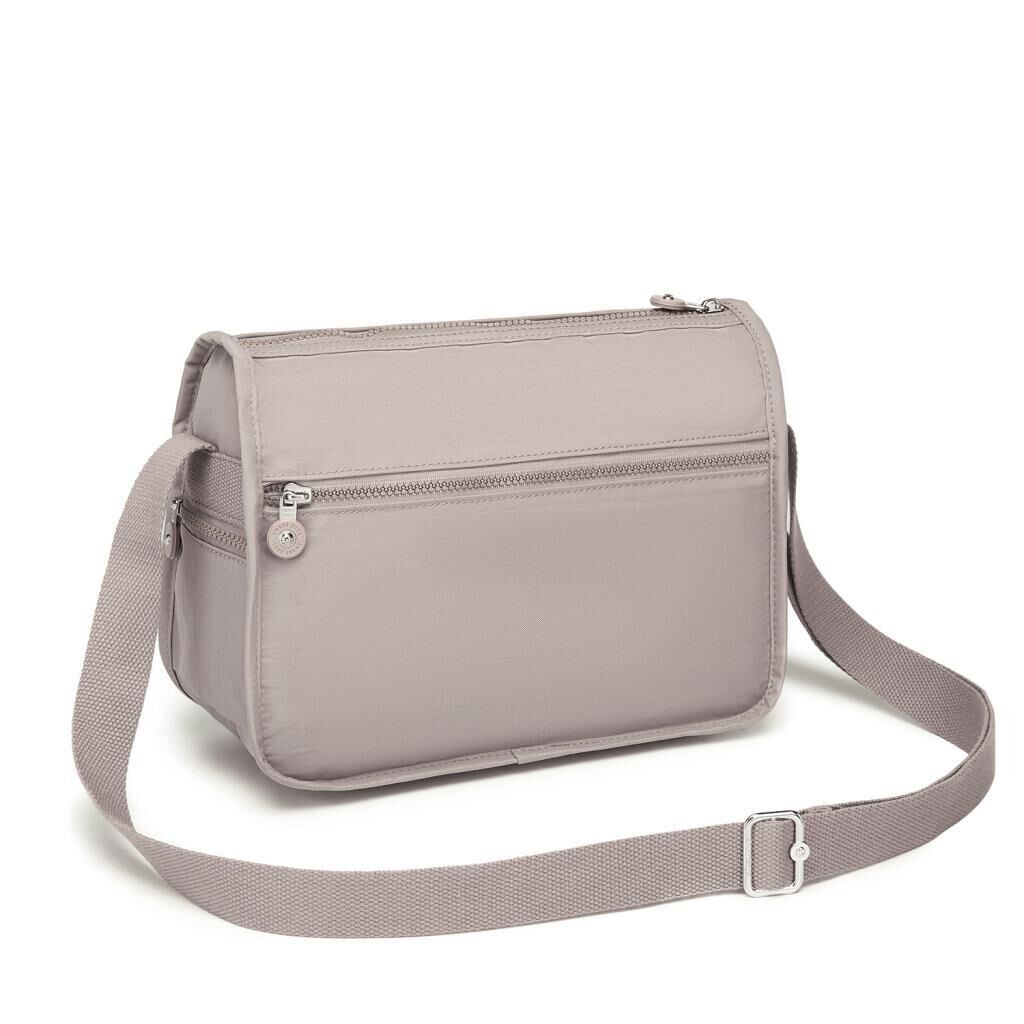 1128 Krinkıl Kumaş Bayan Postacı Omuz Çantası Smart Bags A.Vizon