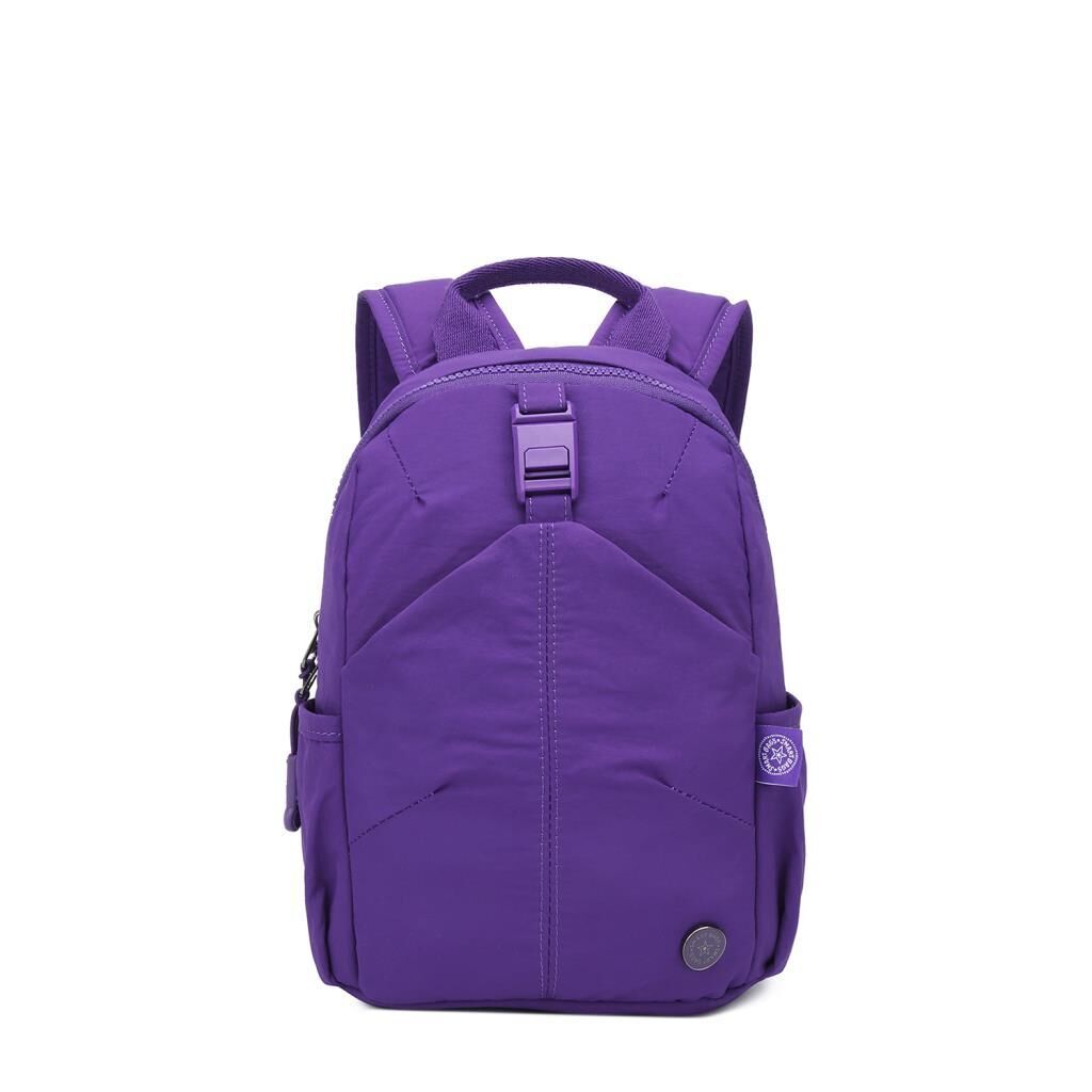 Smart Bags Mikro Poly Kumaş Küçük Boy Kadın Sırt Çantası 3334 Mor