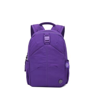 Smart Bags Mikro Poly Kumaş Küçük Boy Kadın Sırt Çantası 3334 Mor
