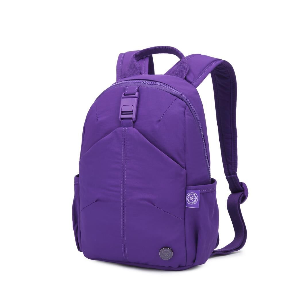 Smart Bags Mikro Poly Kumaş Küçük Boy Kadın Sırt Çantası 3334 Mor