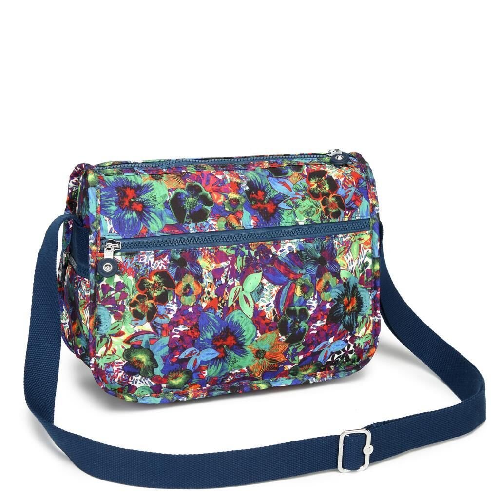 1128 Krinkıl Kumaş Bayan Postacı Omuz Çantası Smart Bags Petunia