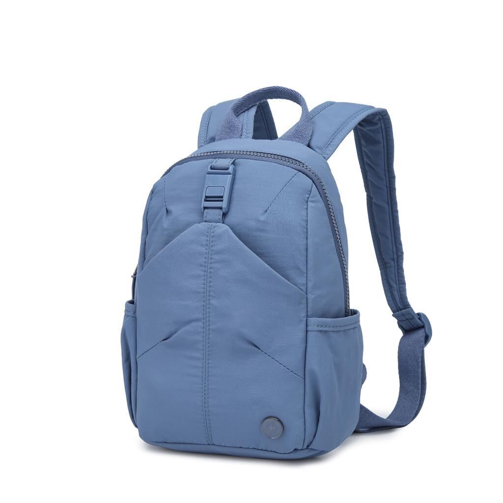 Smart Bags Mikro Poly Kumaş Küçük Boy Kadın Sırt Çantası 3334 J.Mavi