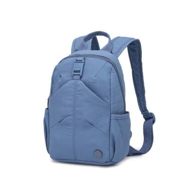 Smart Bags Mikro Poly Kumaş Küçük Boy Kadın Sırt Çantası 3334 J.Mavi