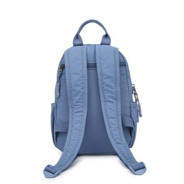 Smart Bags Mikro Poly Kumaş Küçük Boy Kadın Sırt Çantası 3334 J.Mavi